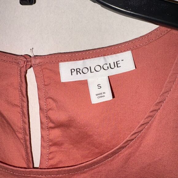 Prologue Salmon pink-Nantucket Red -Small Sleeveless A-line Front Pockets Cruise - Picture 4 of 4